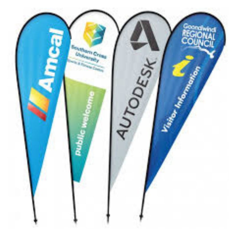 Tear Drop Banner