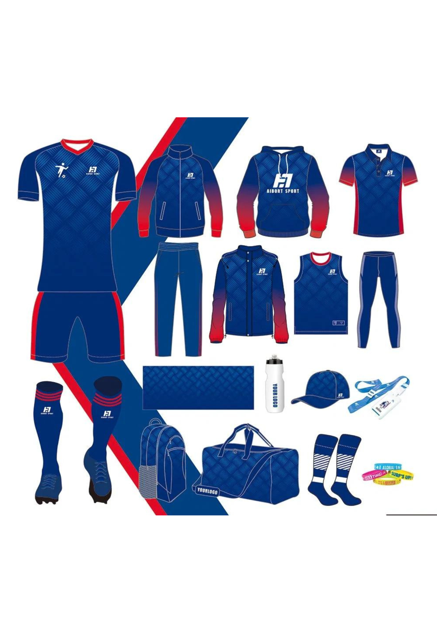 16 Custom Designed Sports Kits (Including Printing)