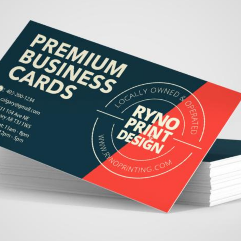 100 One-Sided Business Cards (350gsm)